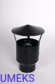 Mechaniczny Wyciąg Spalin"TURBO" na rurę 180mm MWS-245-R-T-180 czarny