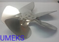 Śmigło aluminiowe wentylatora 230mm tłoczace
